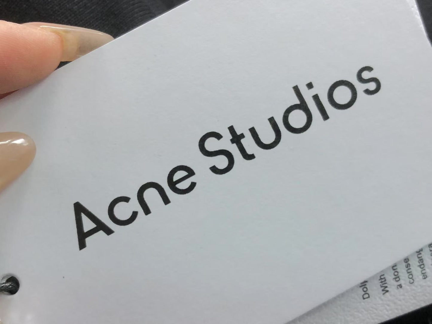 Moletom Acne Studios Handwriting