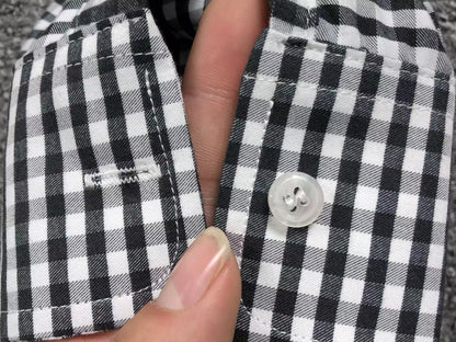 Camisa AMI Paris Gingham Mini Heart