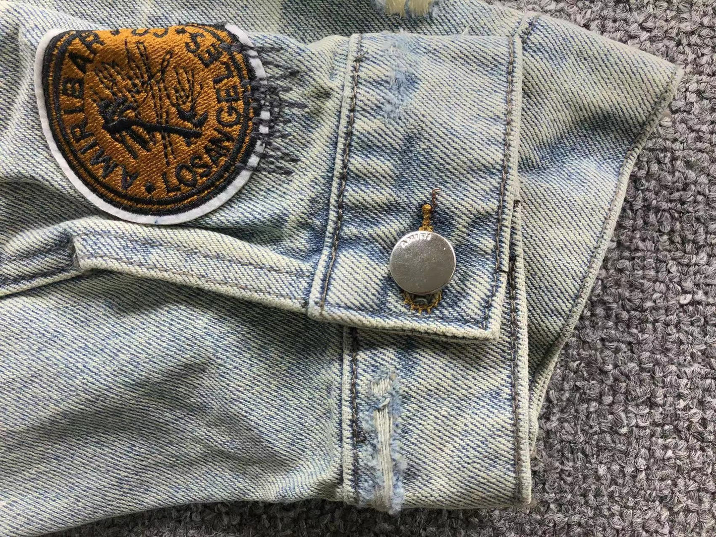 Jaqueta AMIRI Flying Horse Denim