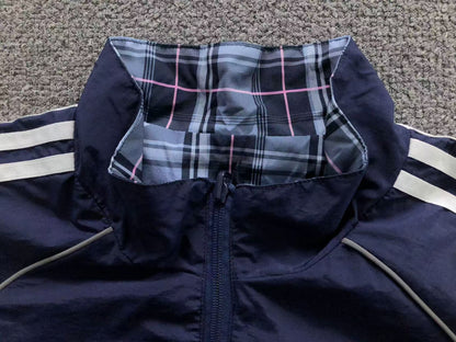 Jaqueta Adidas Reversible Plaid Track Jacket