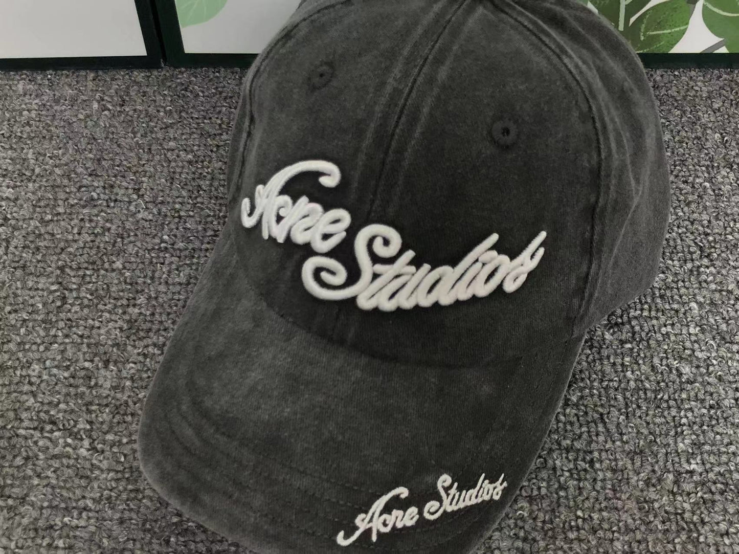 Boné Acne Studios Vintage Letter