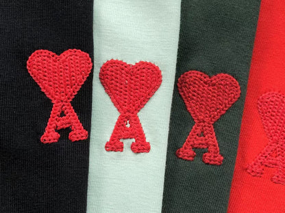 Camiseta AMI Paris Mini Heart Logo