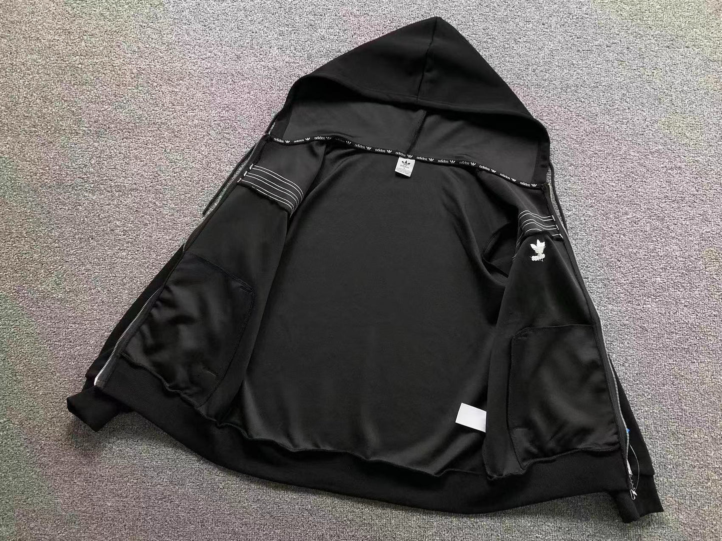 Moletom Adidas Originals 3-Stripes Classic Zip Hoodie