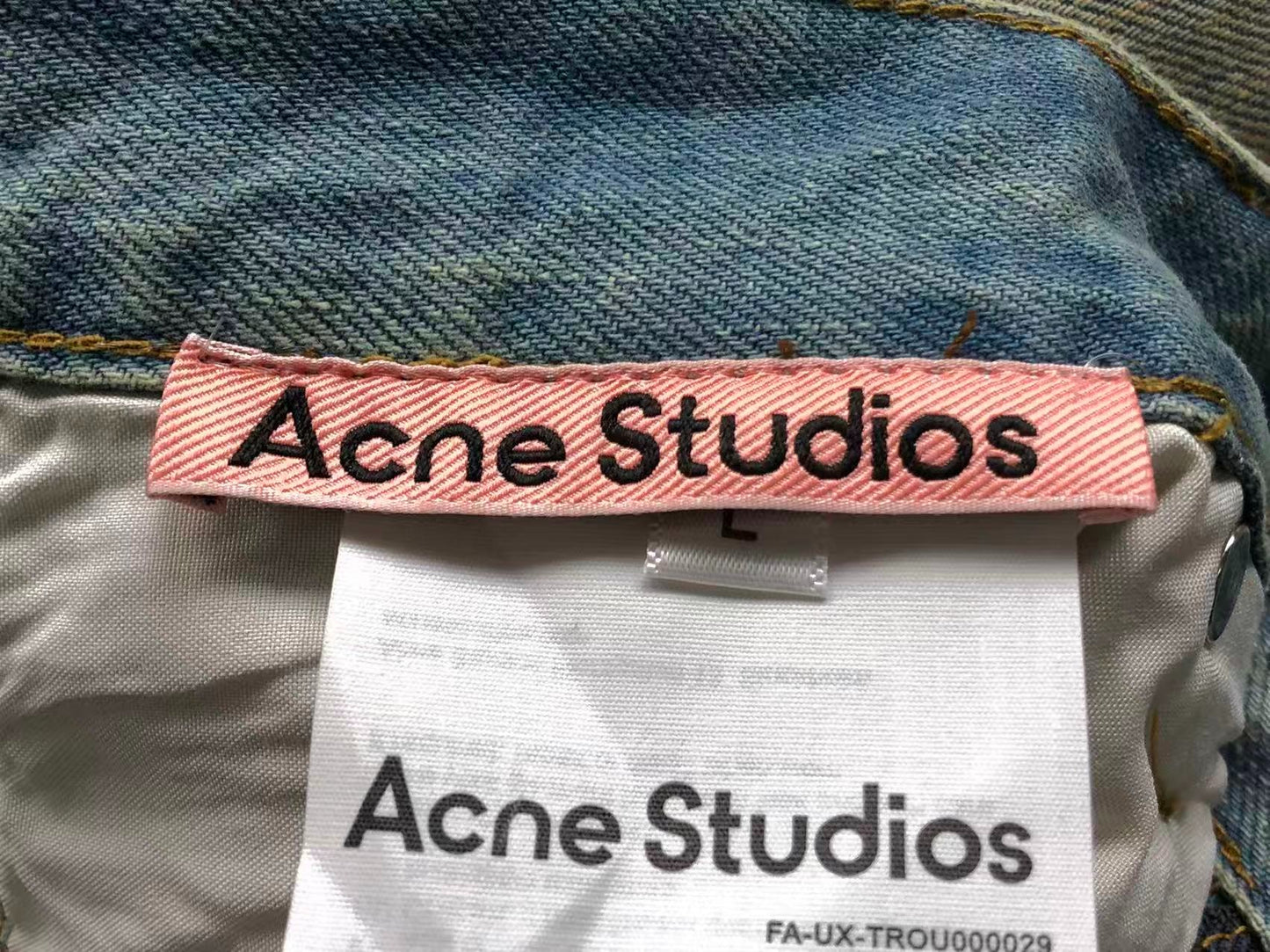 Calça Acne Studios Vintage Earthwash Jeans