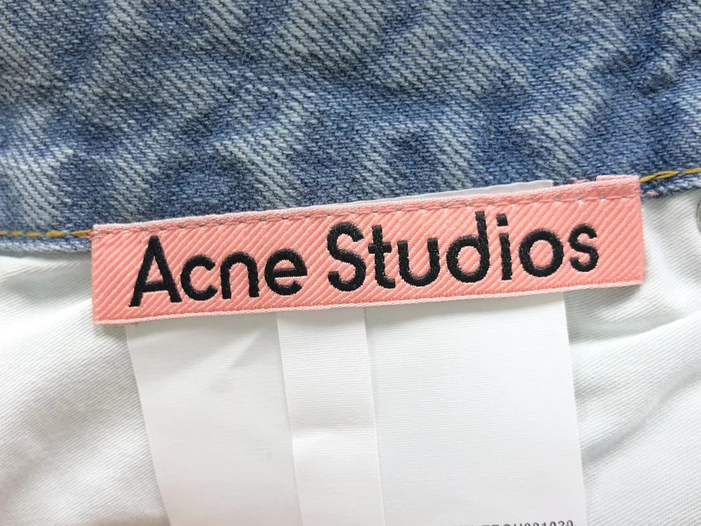 Calça Acne Studios Grunge Cut Jeans