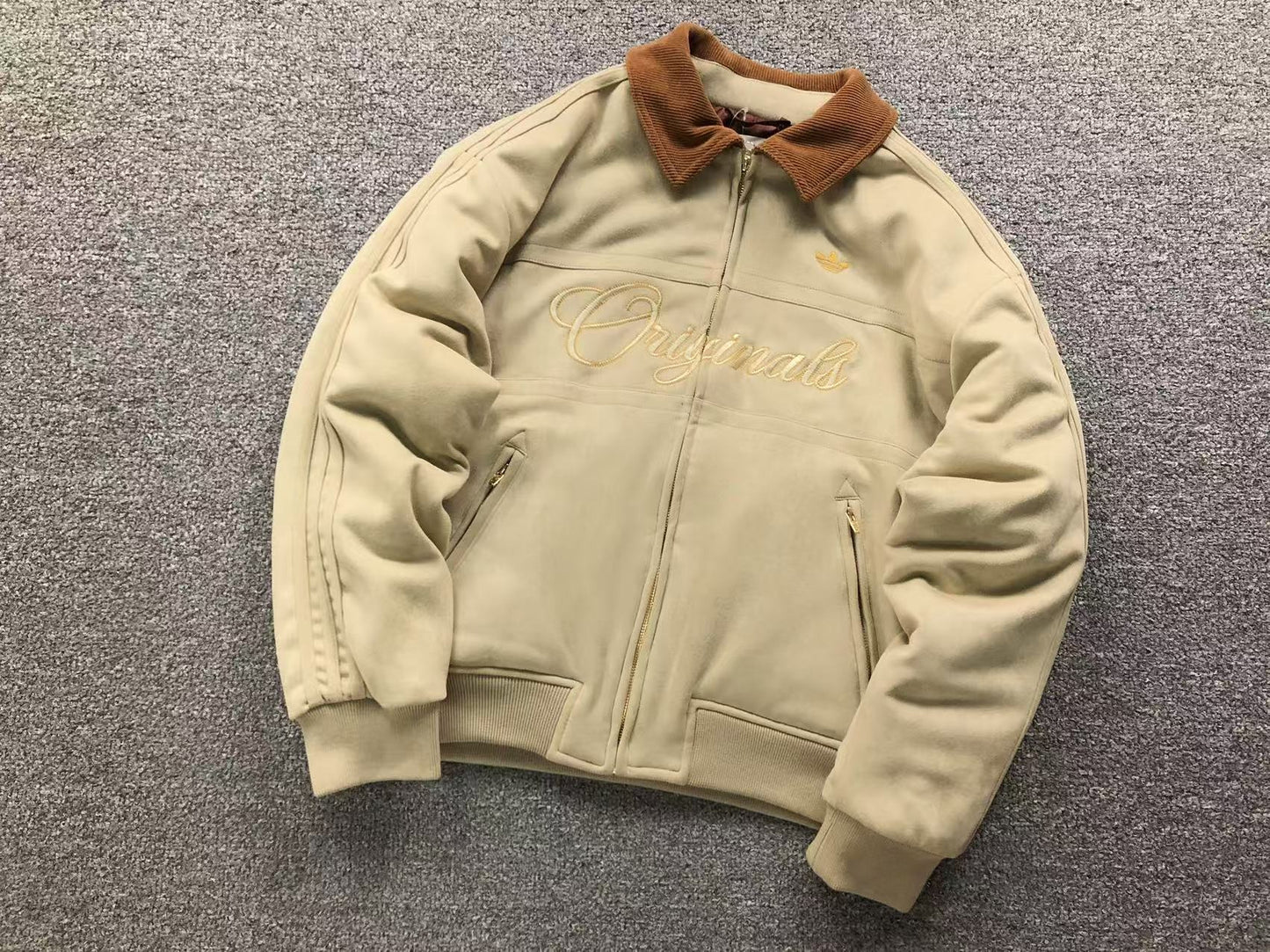 Jaqueta adidas Suede Luxury Track