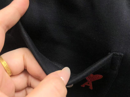 Short AMI Paris Pocket Heart Logo