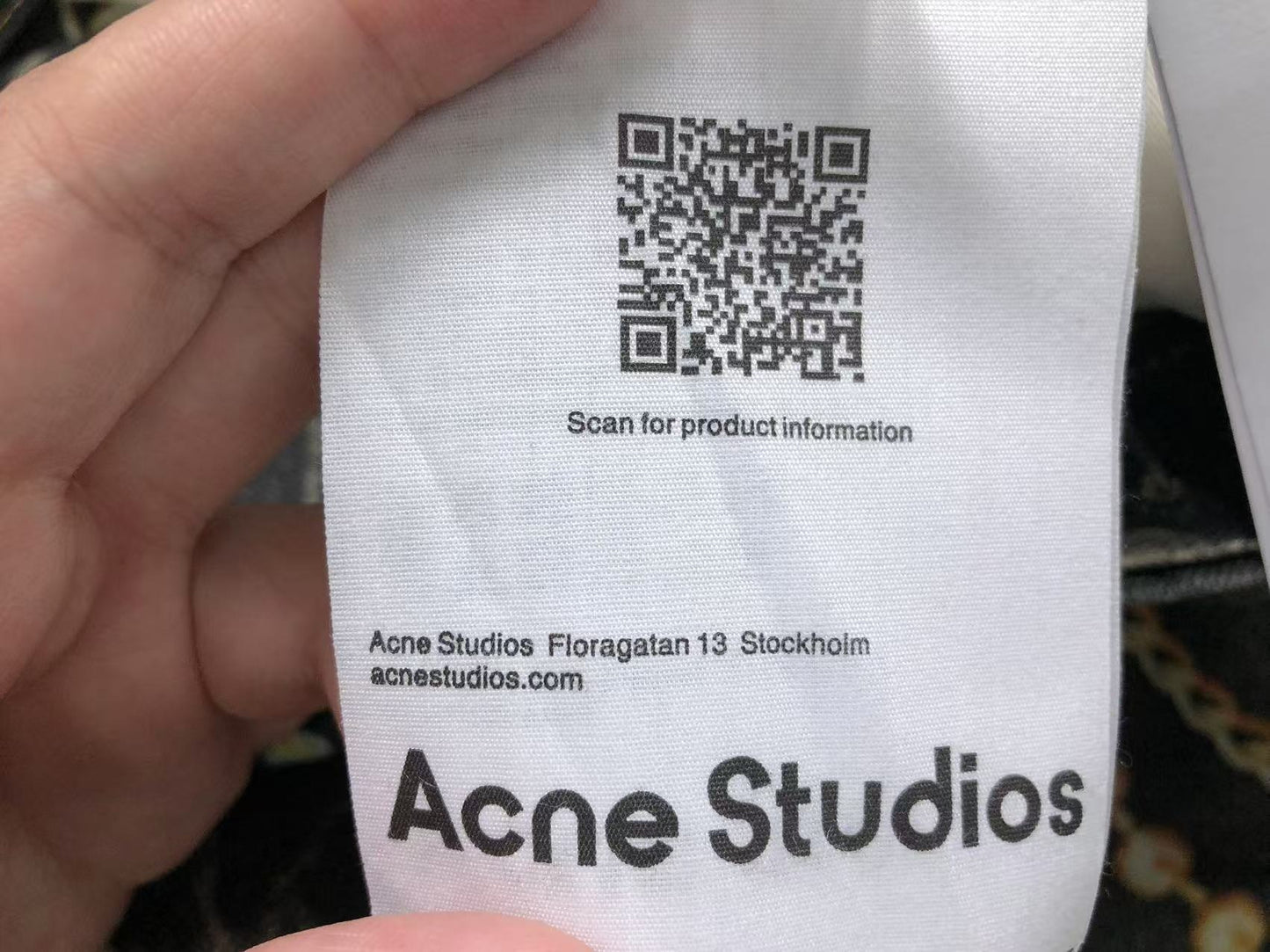 Calça Acne Studios Heavy Accessory Wash