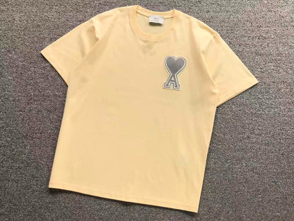 Camiseta AMI Paris Patch Logo Coração