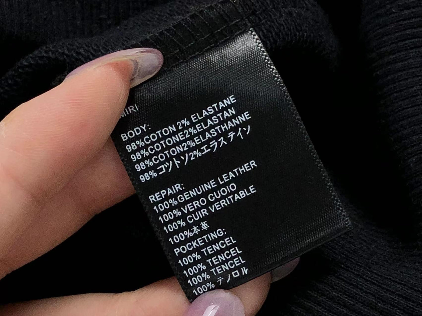Moletom AMIRI Core Logo Hoodie