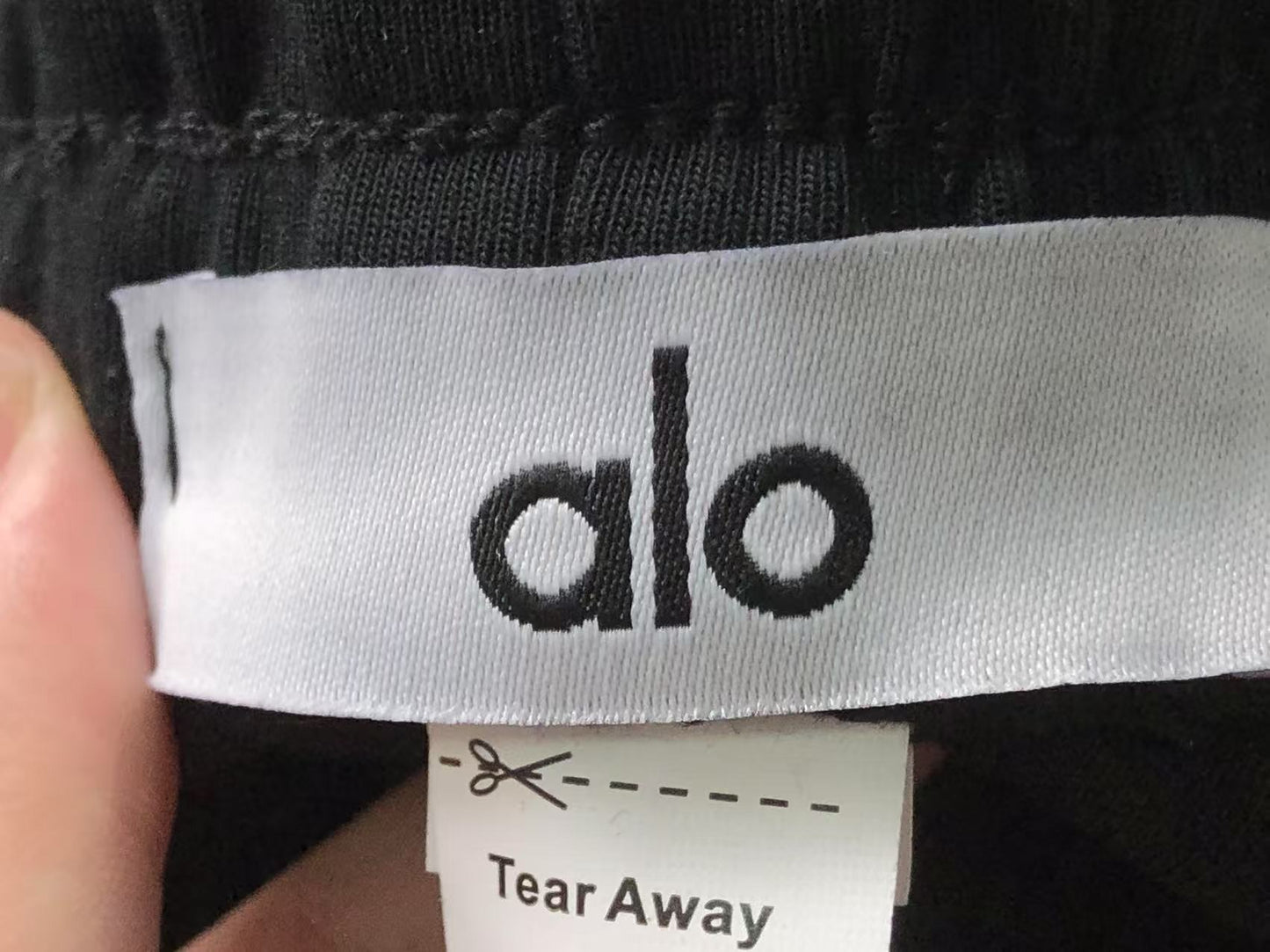 Calça elástica ALO moletom reta Feminino