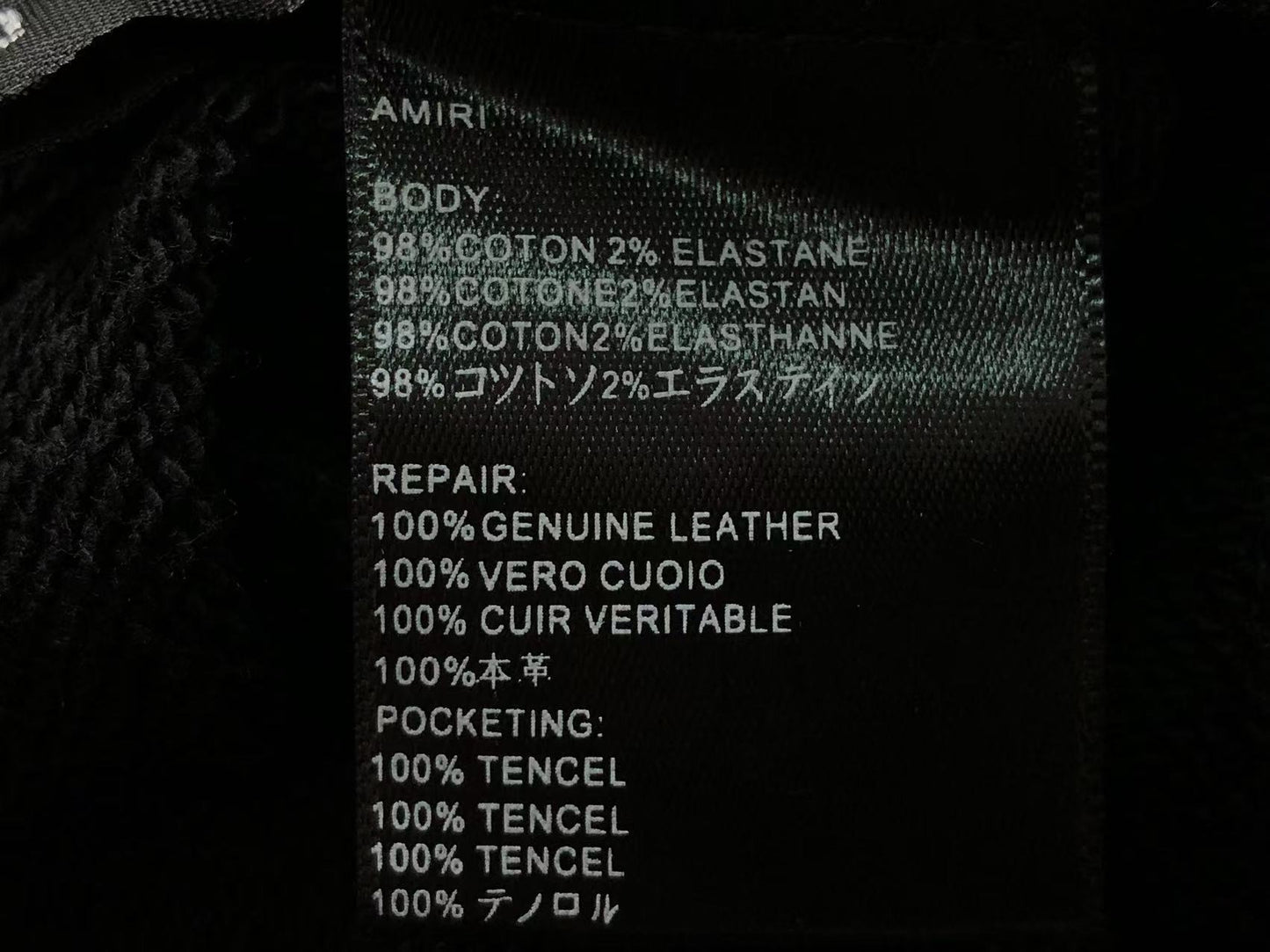 Moletom AMIRI Core Logo Hoodie