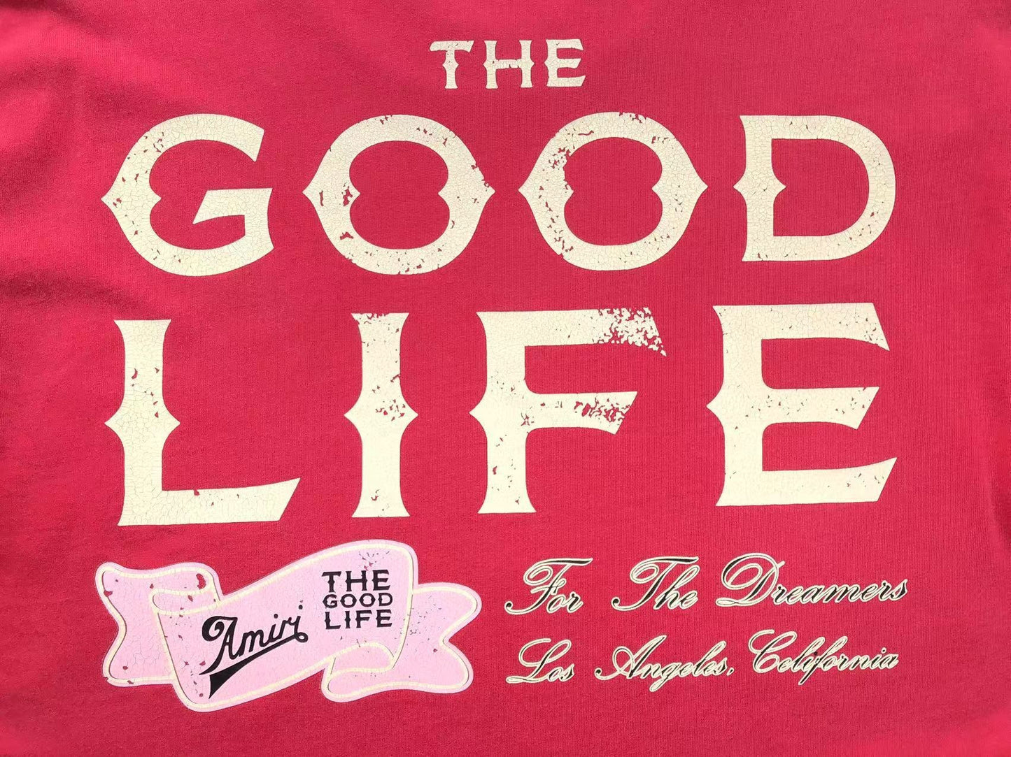 Camiseta AMIRI The Good Life Vintage