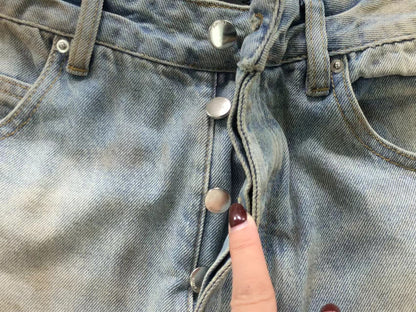 Calça AMIRI Dirty Wash Carpenter Jeans