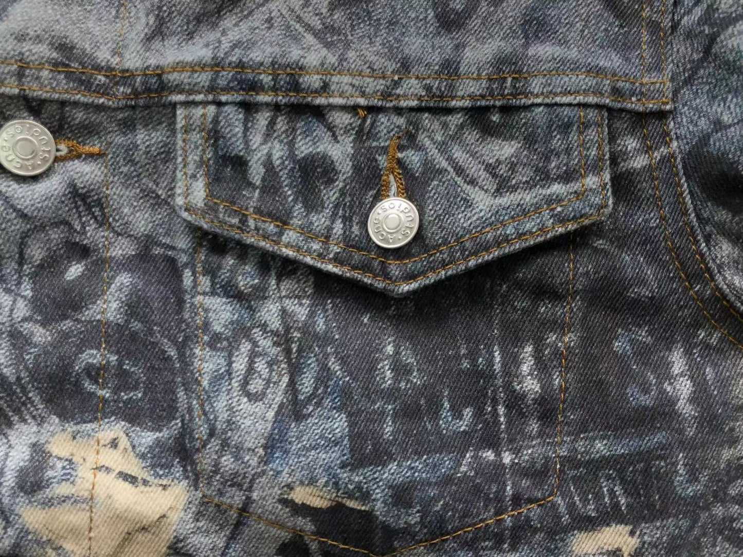 Conjunto Acne Studios Burnout Punk Denim