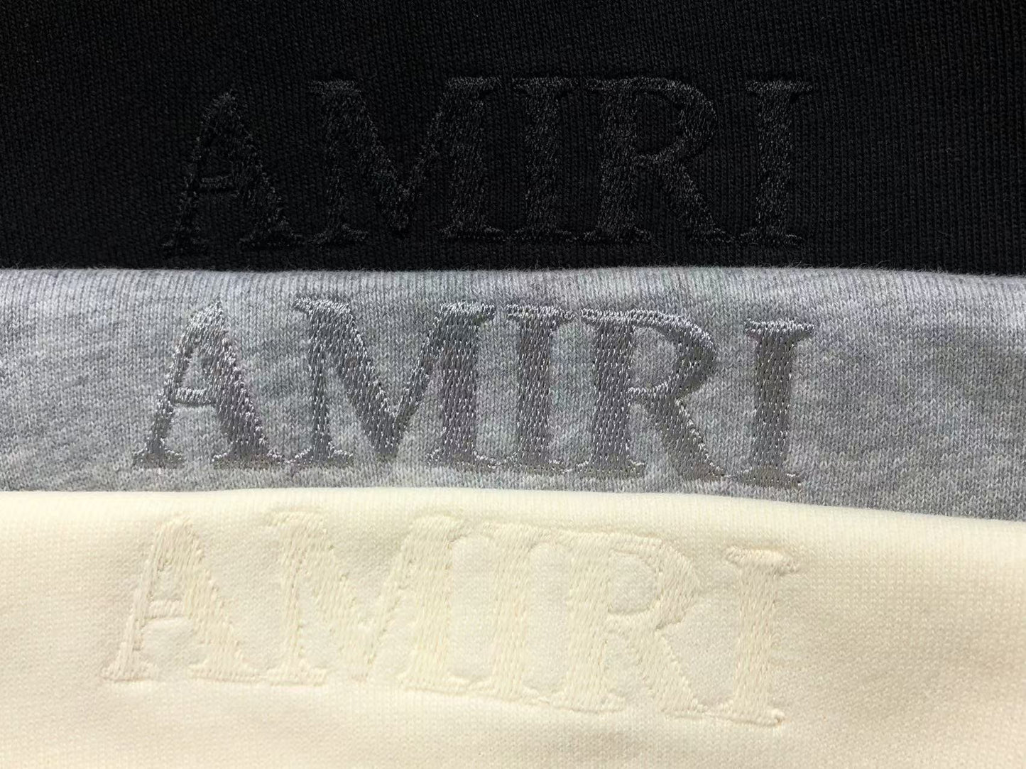 Moletom AMIRI Embossed Back Logo Hoodie
