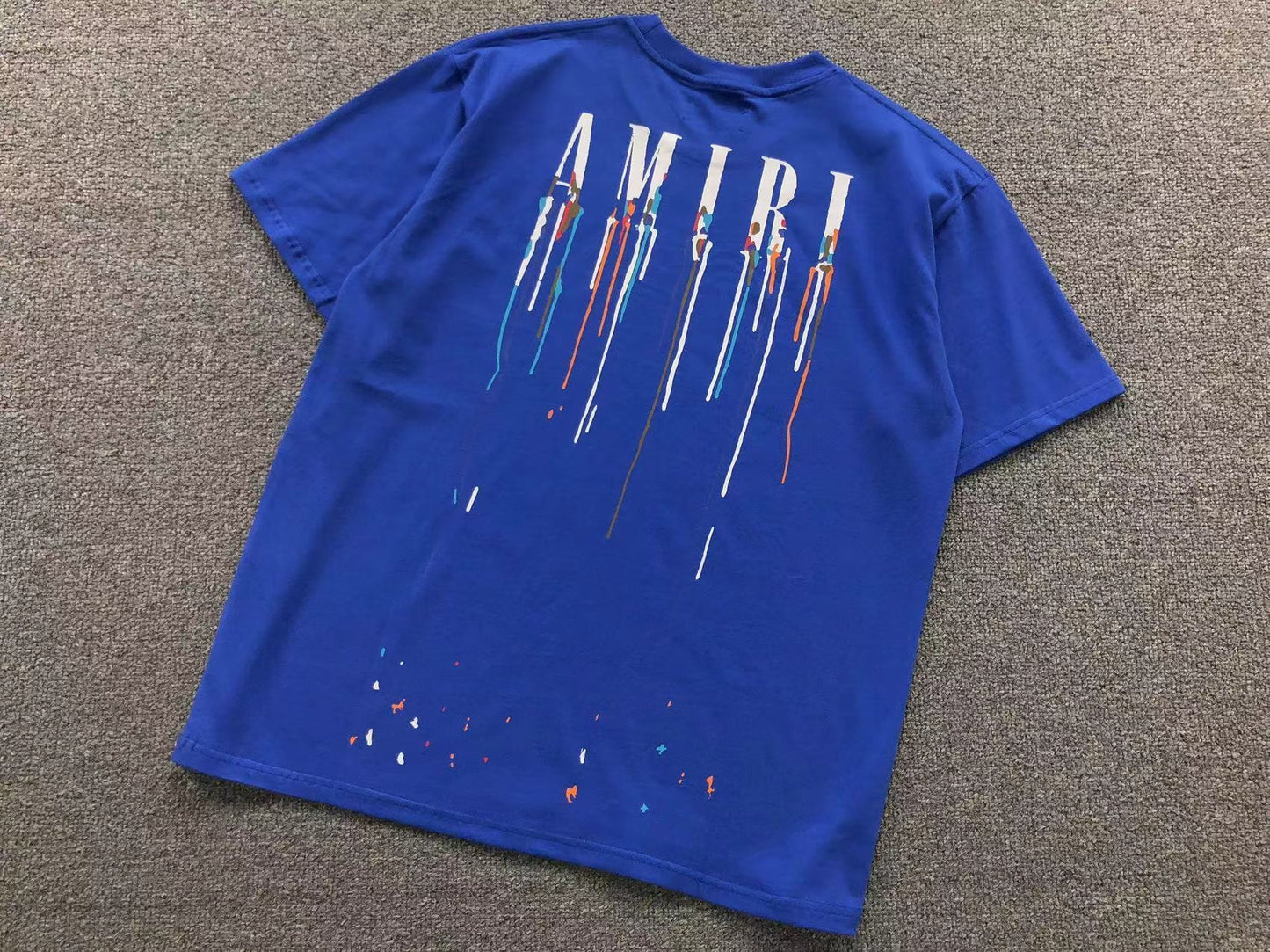 Camiseta AMIRI Drip Paint Logo