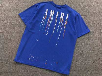 Camiseta AMIRI Drip Paint Logo
