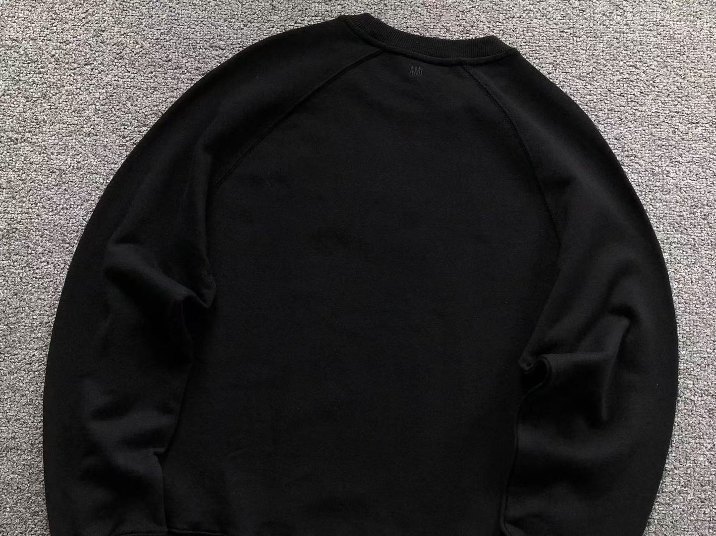 Moletom AMI Paris Bubble Logo Crewneck