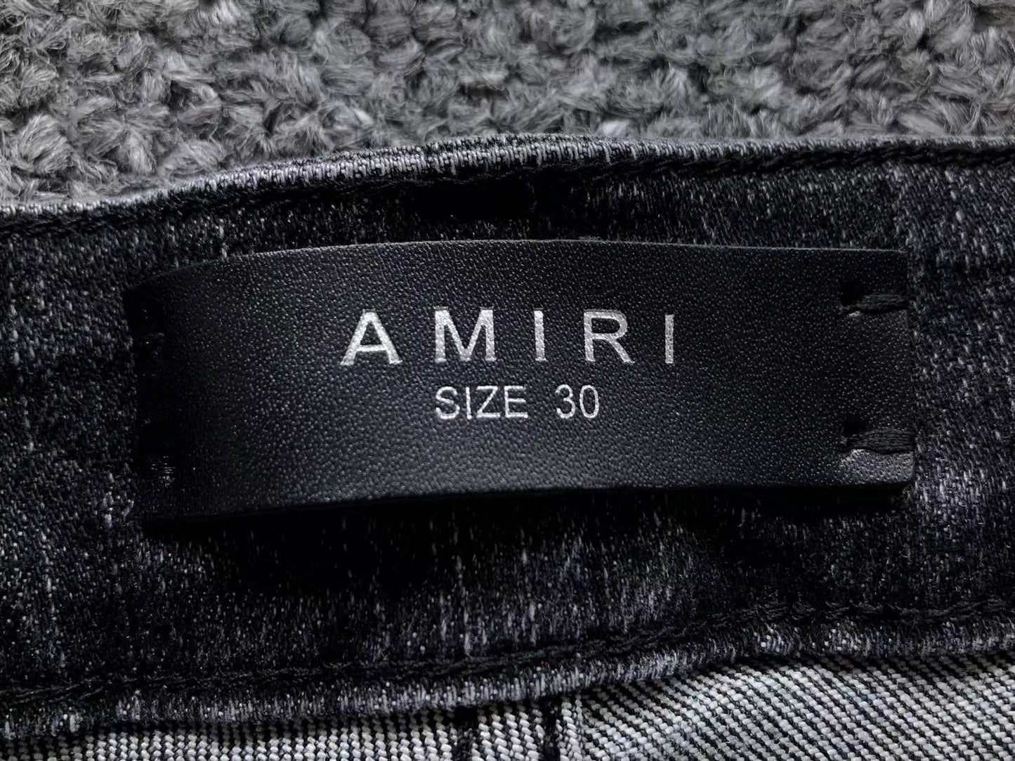 Bermuda Jeans AMIRI Distressed Core