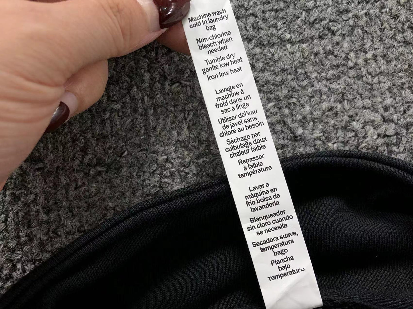 Moletom ALO meio zíper gola alta