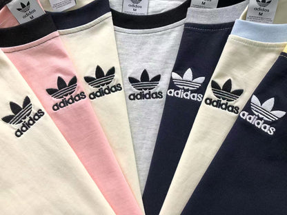 Camiseta Adidas Raglan Contrast Feminino
