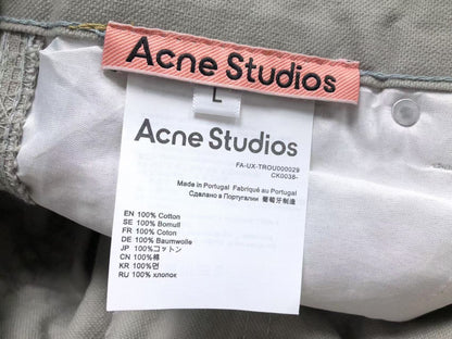Calça Acne Studios Neutral Tone Work Pants