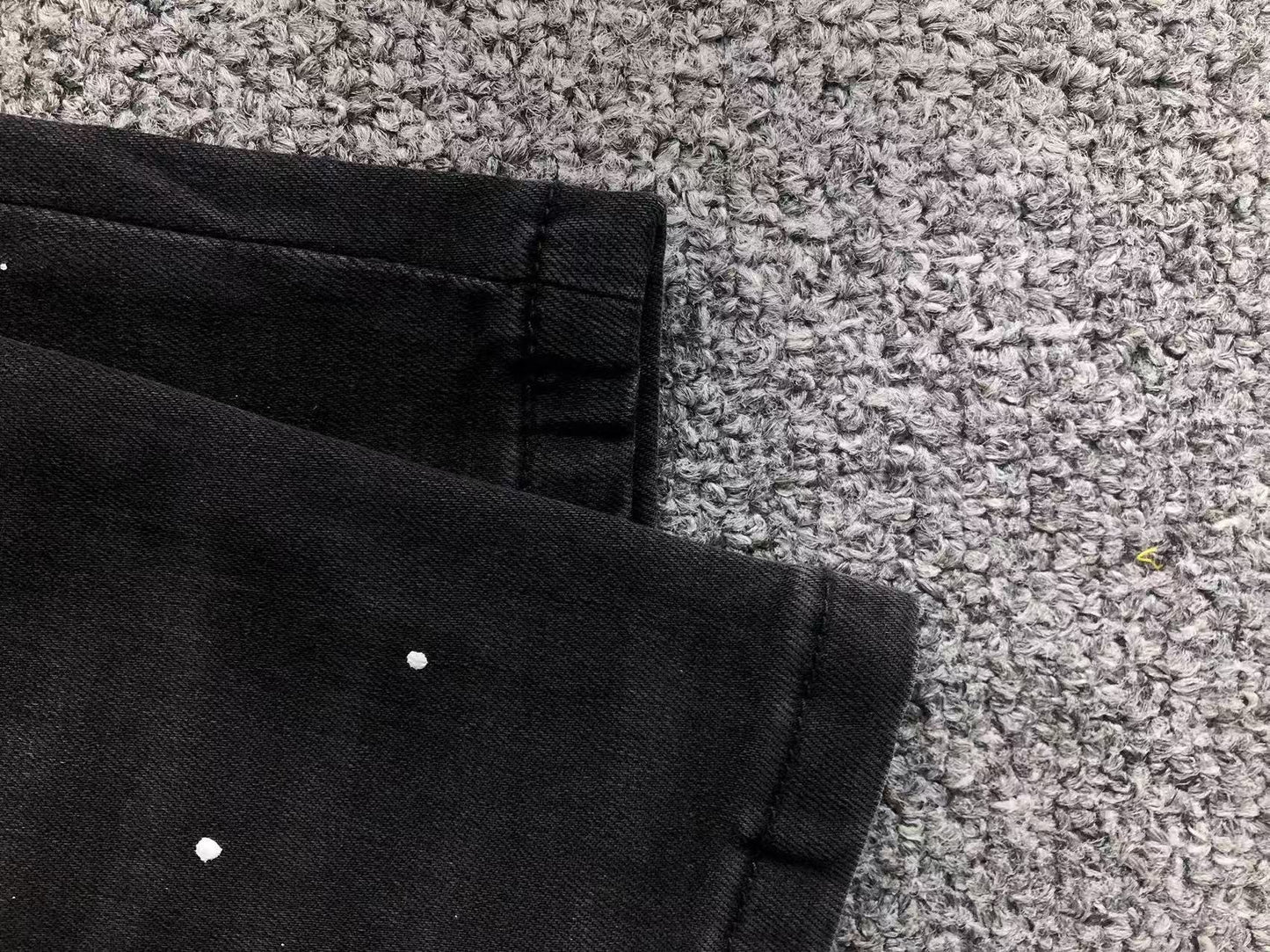 Calça AMIRI Patch Badge Black Denim