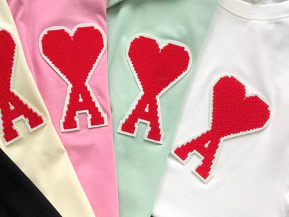 Camiseta AMI Paris Big Heart Logo Classic