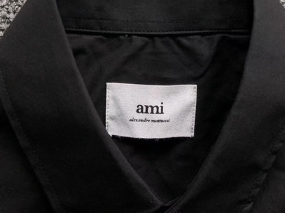 Camisa AMI Paris Heart Logo Pocket Shirt