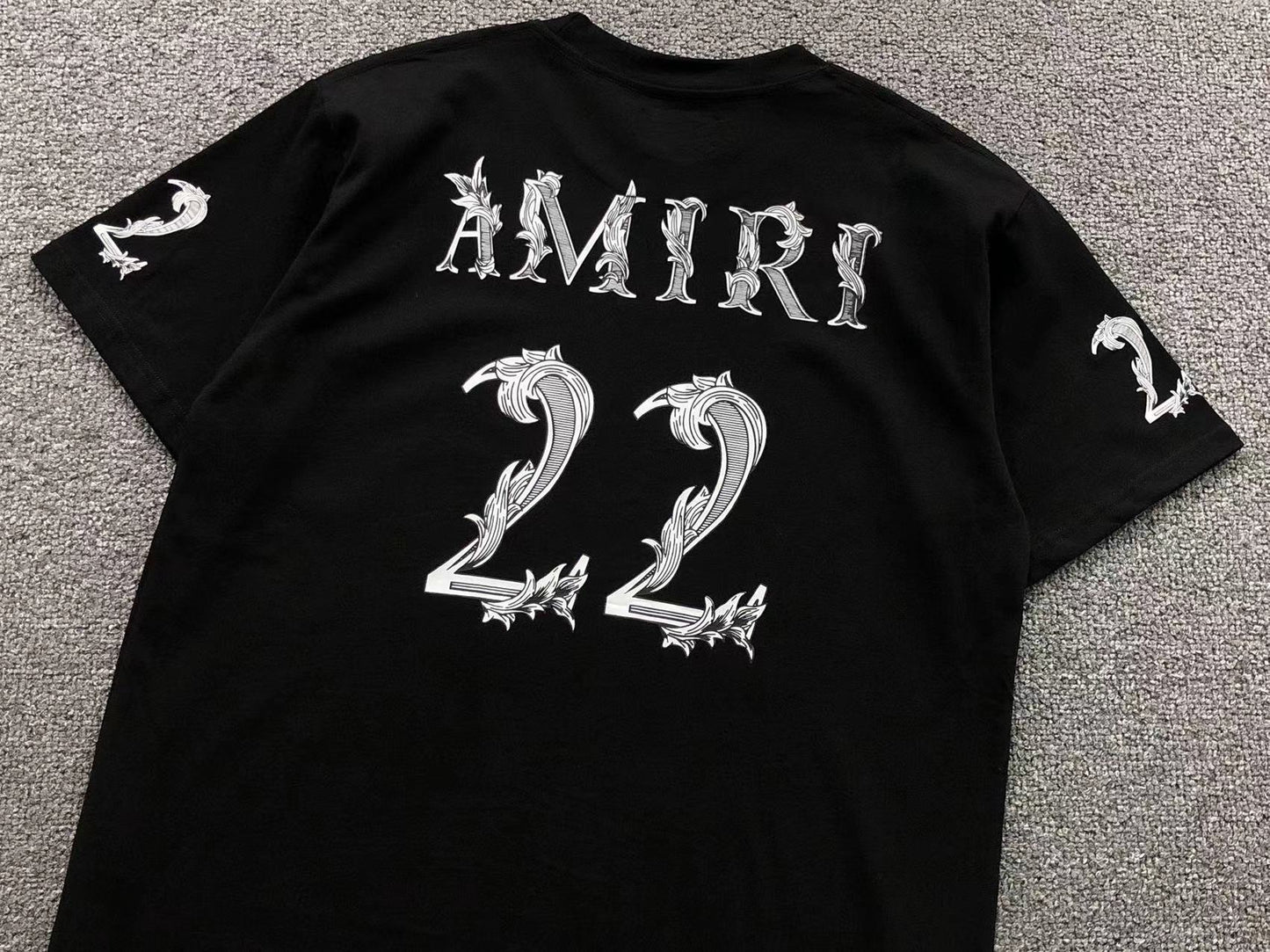 Camiseta AMIRI 22 Baroque Numbe