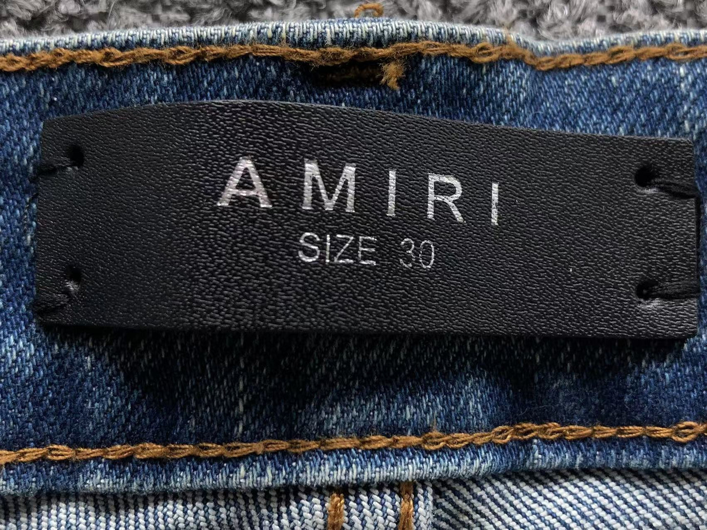 Bermuda Jeans AMIRI Vintage Bleach Distressed