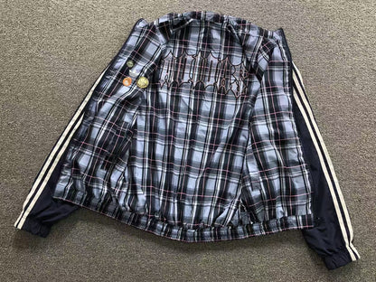 Jaqueta Adidas Reversible Plaid Track Jacket