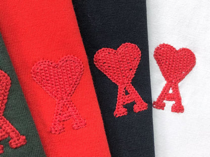 Camiseta AMI Paris Mini Heart Logo