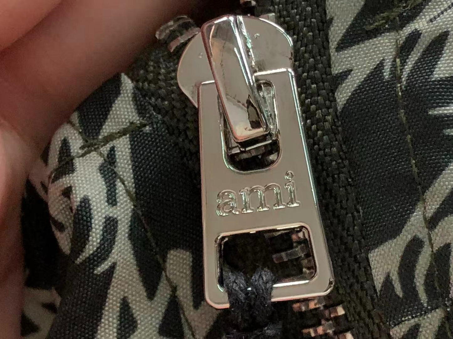 Jaqueta AMIRI Monogram Houndstooth Zip