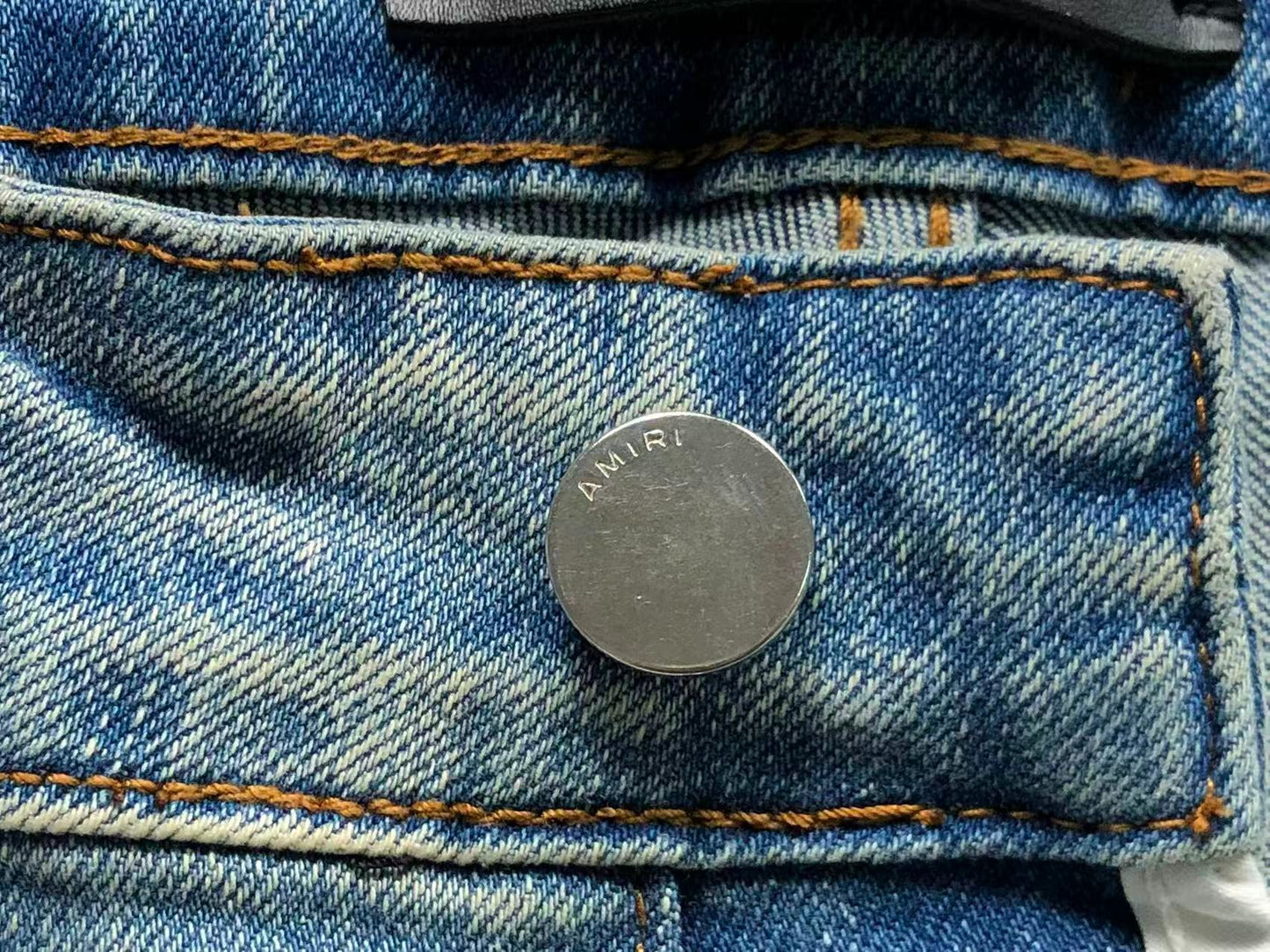 Bermuda Jeans AMIRI Ice Fade Distressed