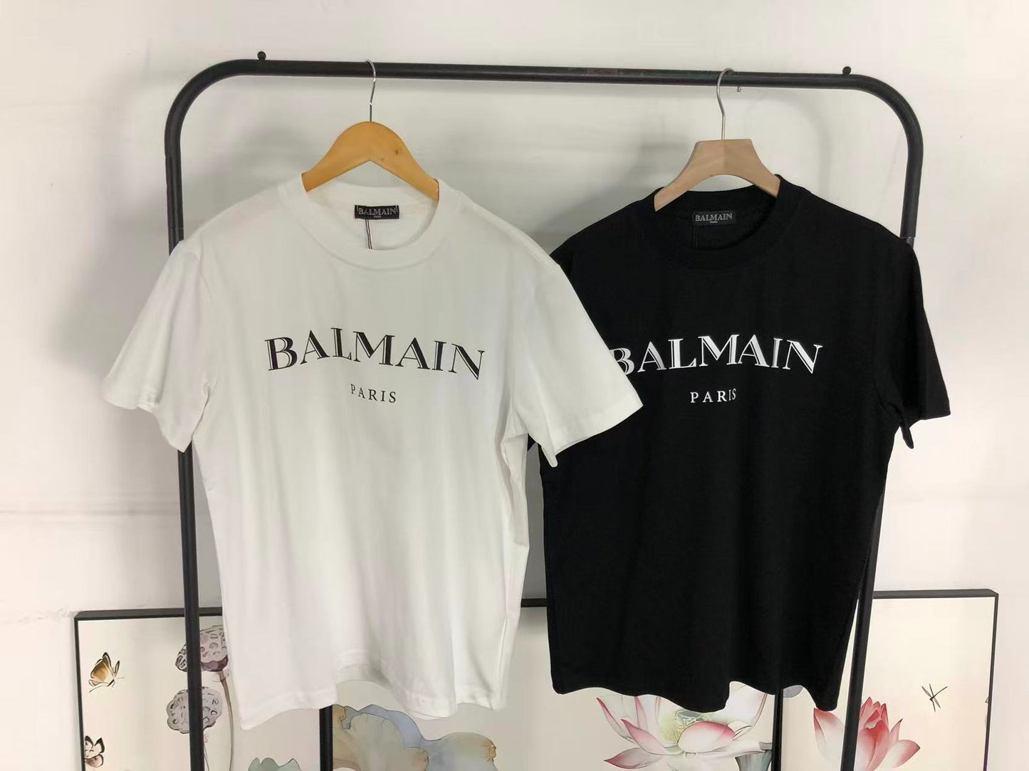 Camiseta Balmain Paris Minimal