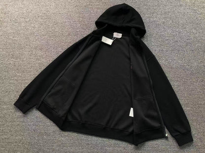 Moletom AMI Paris Zip Hoodie Logo Heart