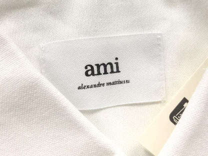 Camisa AMI Paris Tonal Big Heart Short Sleeve Shirt