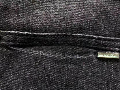 Calça AMIRI Multi Patch Black Destroyed Denim