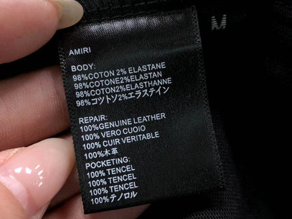 Camiseta AMIRI Crystal Logo