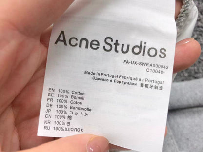 Calça Acne Studios Studio Grey Sweatpants