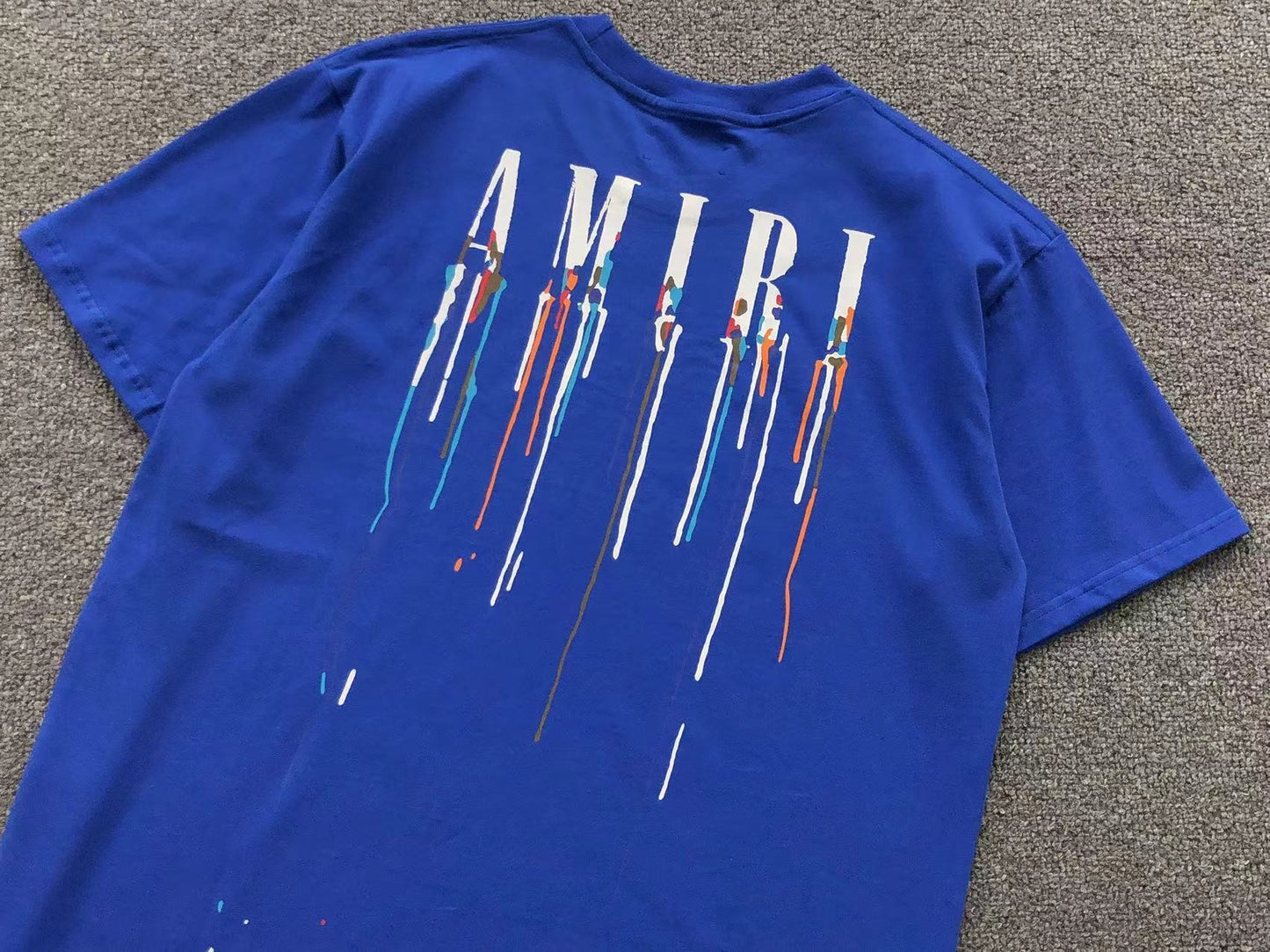 Camiseta AMIRI Drip Paint Logo