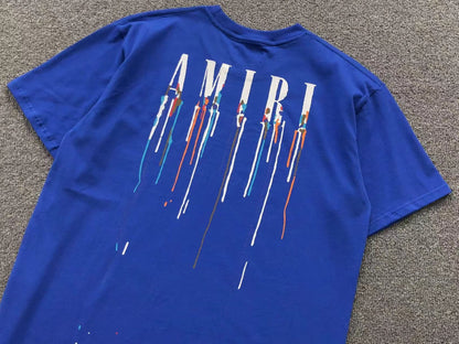 Camiseta AMIRI Drip Paint Logo