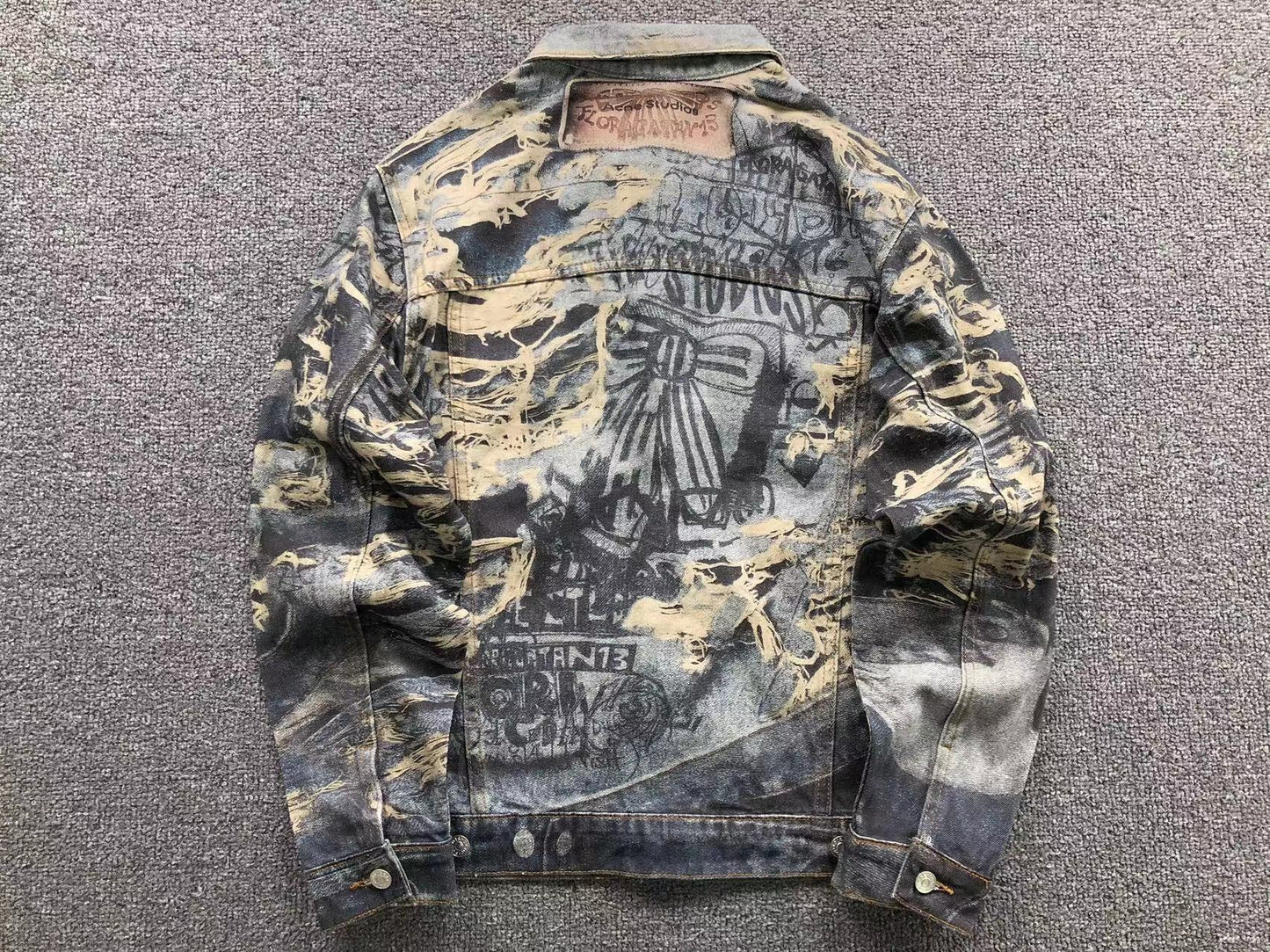Conjunto Acne Studios Burnout Punk Denim