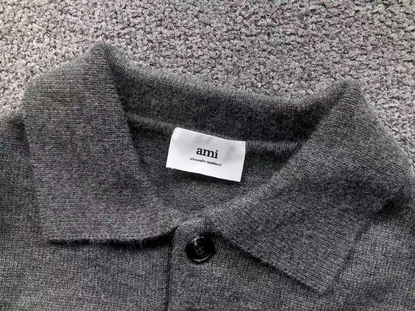 Suéter AMI Paris Polo Knit