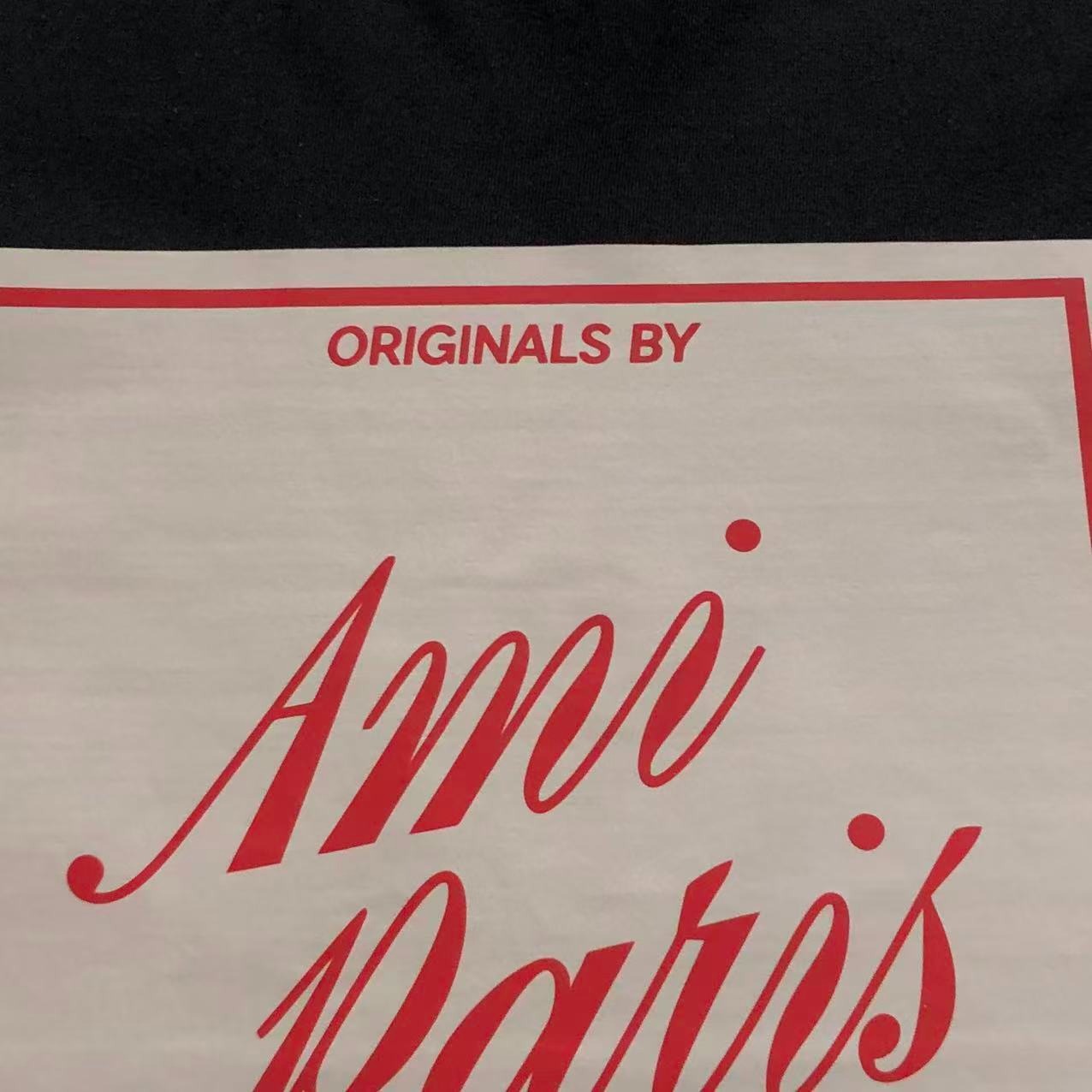 Camiseta AMI Paris Originals Box Logo Tee