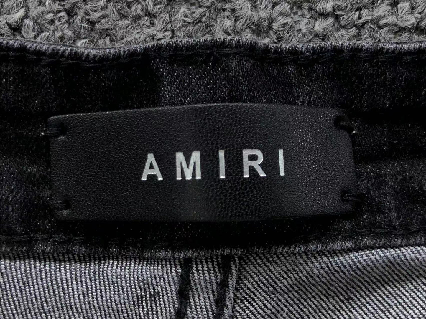 Calça AMIRI Signature Red Logo Jeans