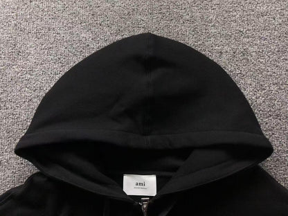 Moletom AMI Paris Ami de Cœur Zip Hoodie