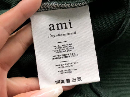 Moletom AMI Paris Ami de Cœur Zip Hoodie